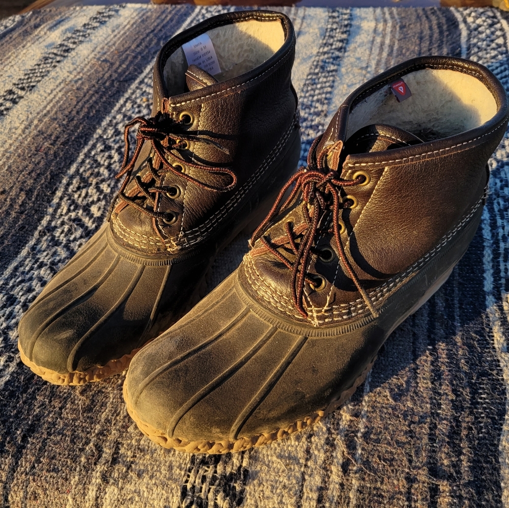 Wool LL Bean Boots